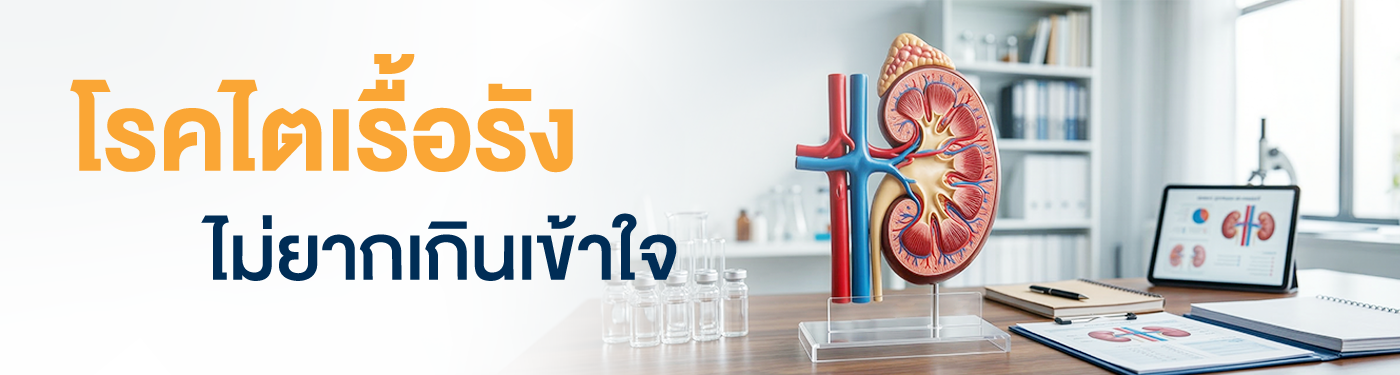 โรคไตเรื้อรัง ไม่ยากเกินเข้าใจ