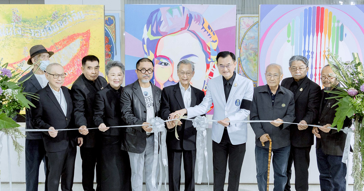 นิทรรศการศิลปะน้อมถวายอาลัย  ศิริราช – ศิลปิน รวมใจภักดีพระพันปีหลวง