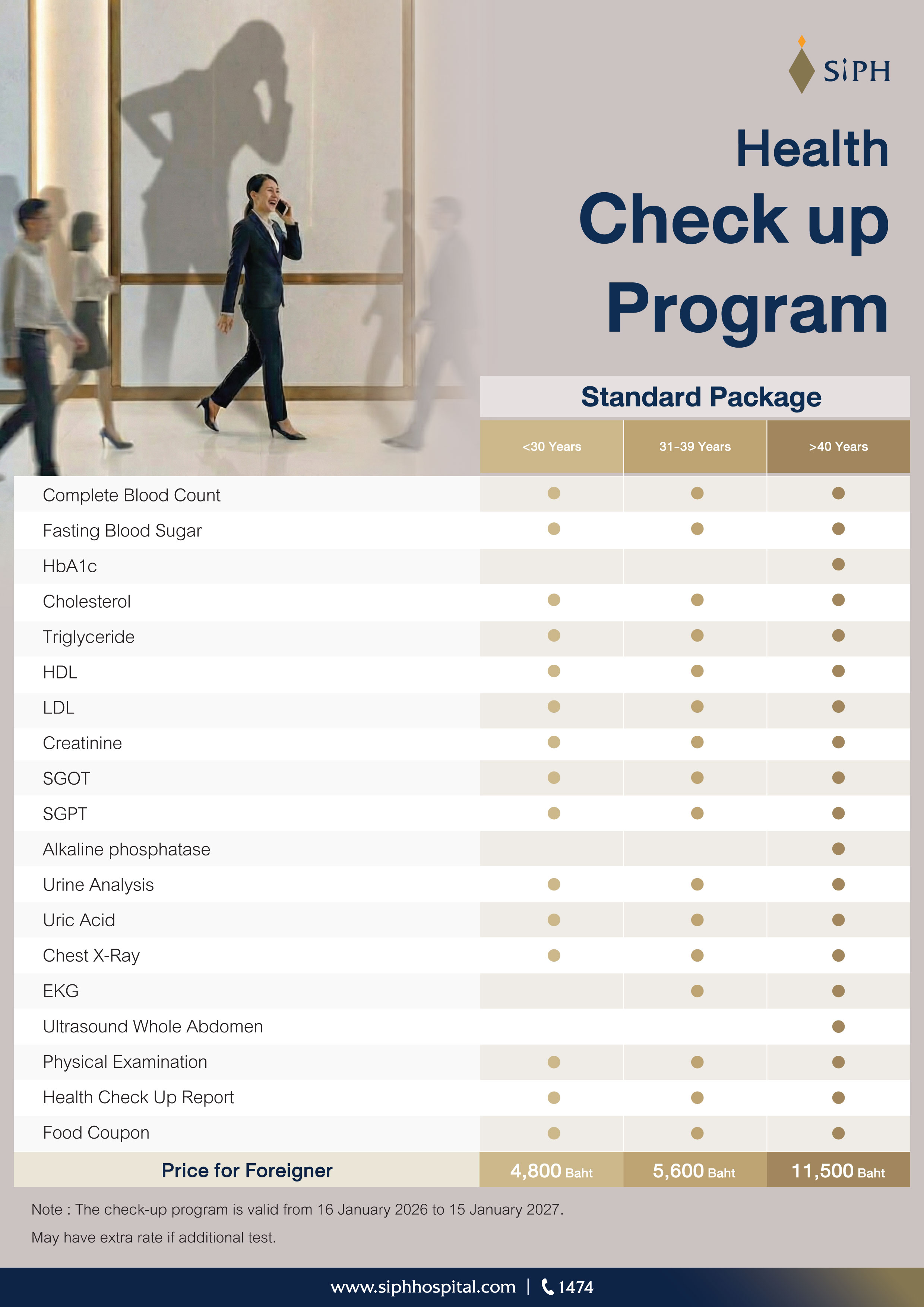 Health Check up Program
